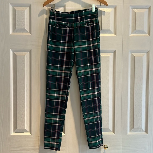 Crown and Ivy Plaid Pants - Picture 1 of 10